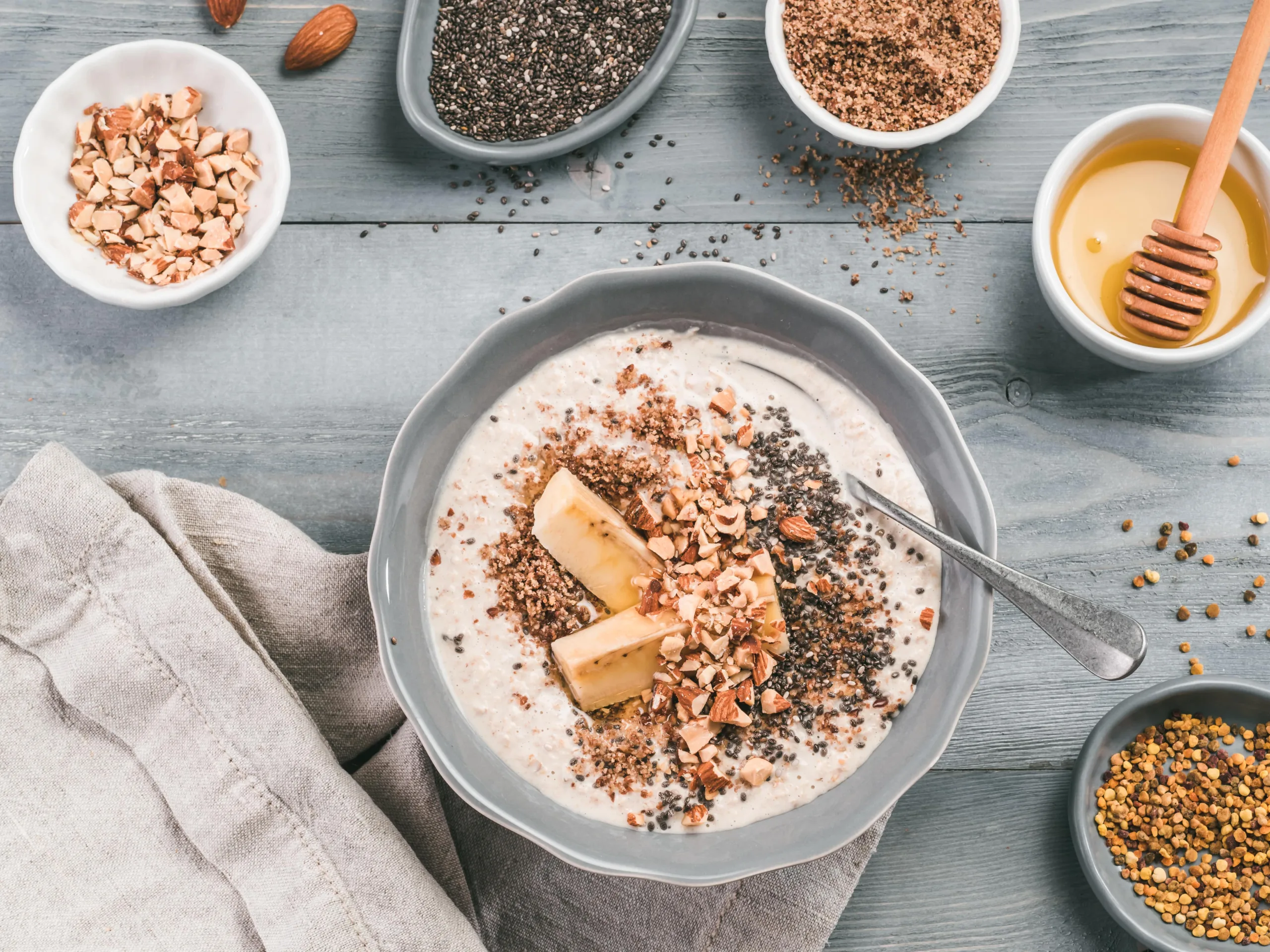Klassisches Porridge zum Frühstück als Grundlage einer gesunden Ernähung - vom Kinderwunsch zum Wunschkind - Kinderwunschcoaching